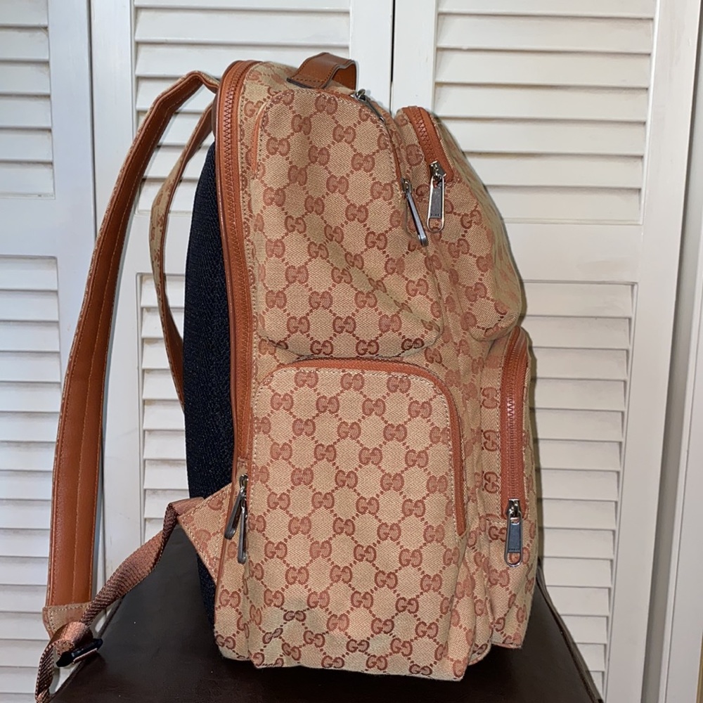 GUCCI LA Angels ⚾️ MLB Canvas Backpack…🎒 - Picture 5 of 16